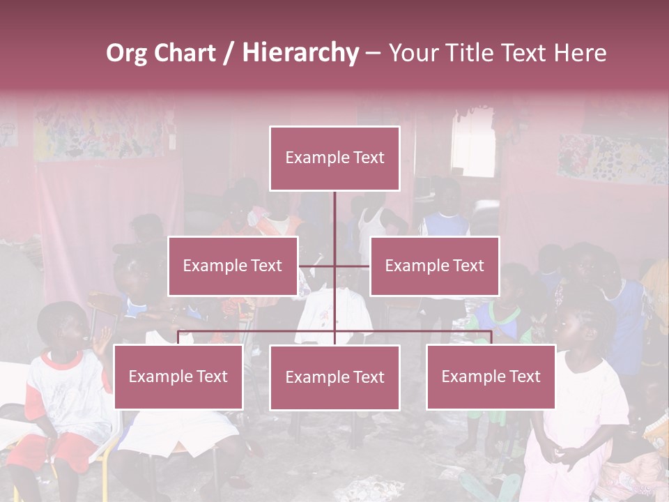 African Race Poverty PowerPoint Template