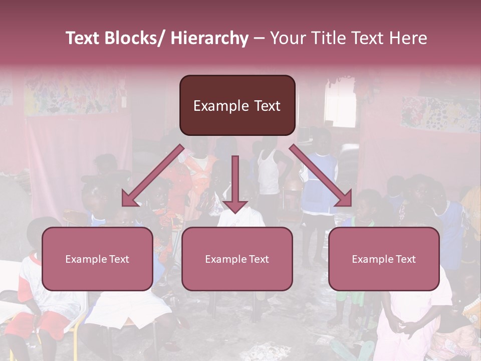 African Race Poverty PowerPoint Template