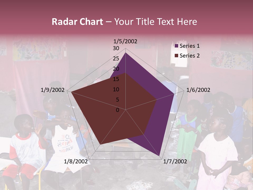 African Race Poverty PowerPoint Template
