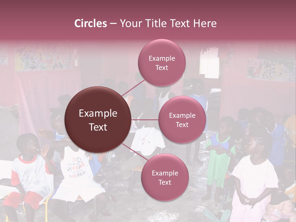 African Race Poverty PowerPoint Template