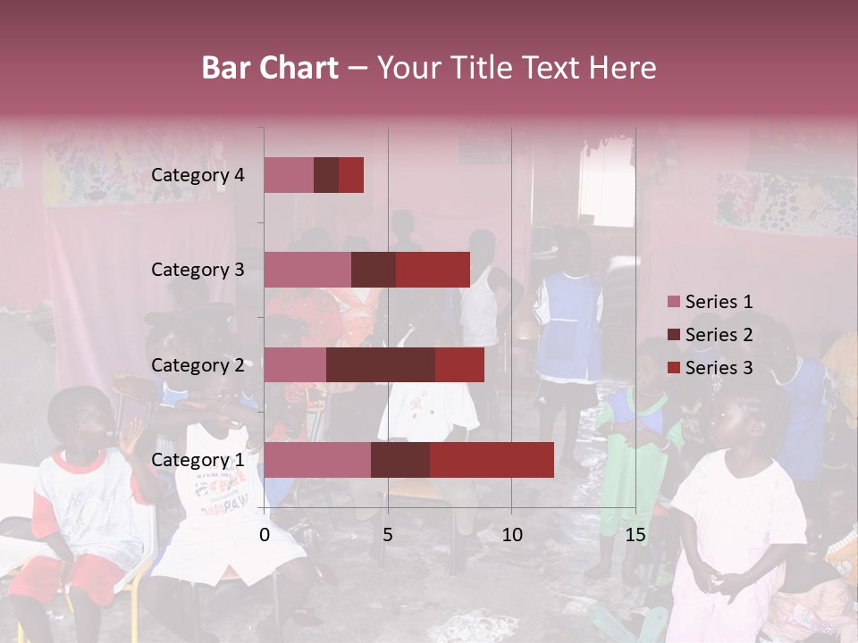 African Race Poverty PowerPoint Template