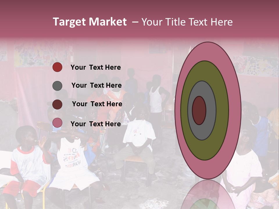 African Race Poverty PowerPoint Template