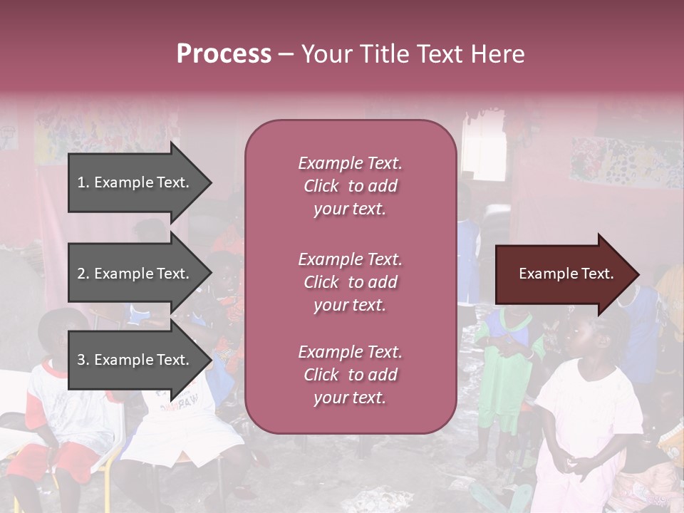 African Race Poverty PowerPoint Template