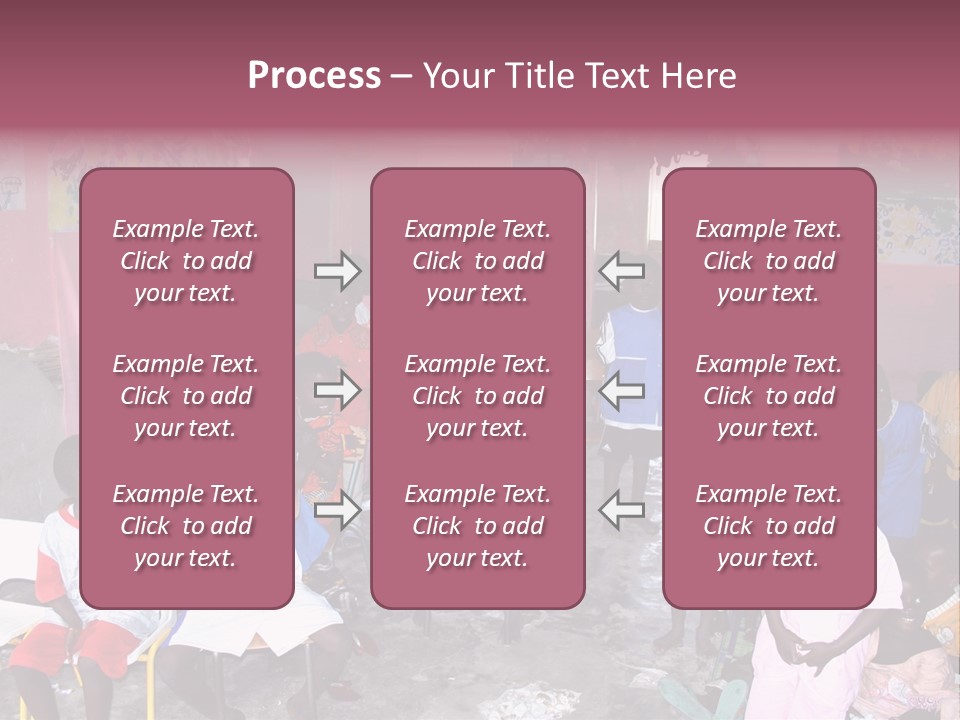 African Race Poverty PowerPoint Template