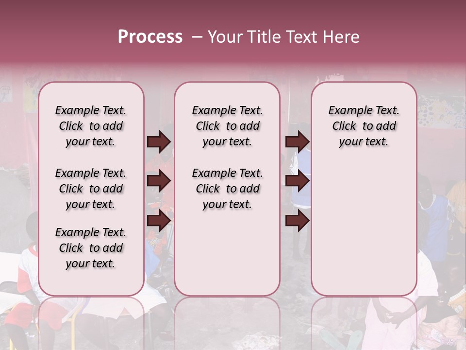 African Race Poverty PowerPoint Template