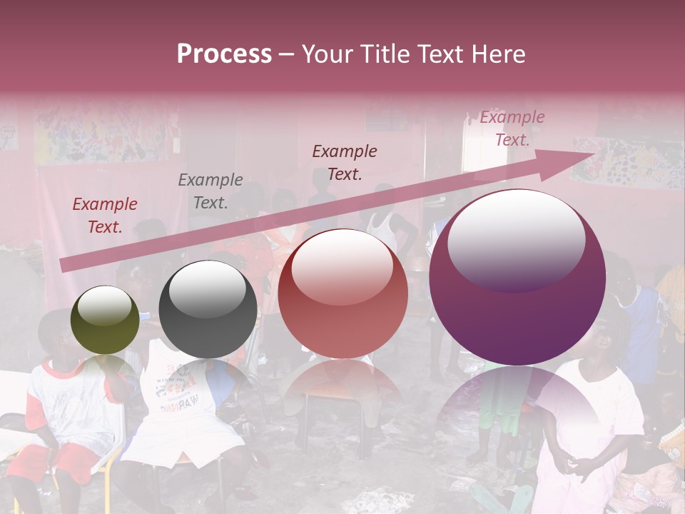 African Race Poverty PowerPoint Template
