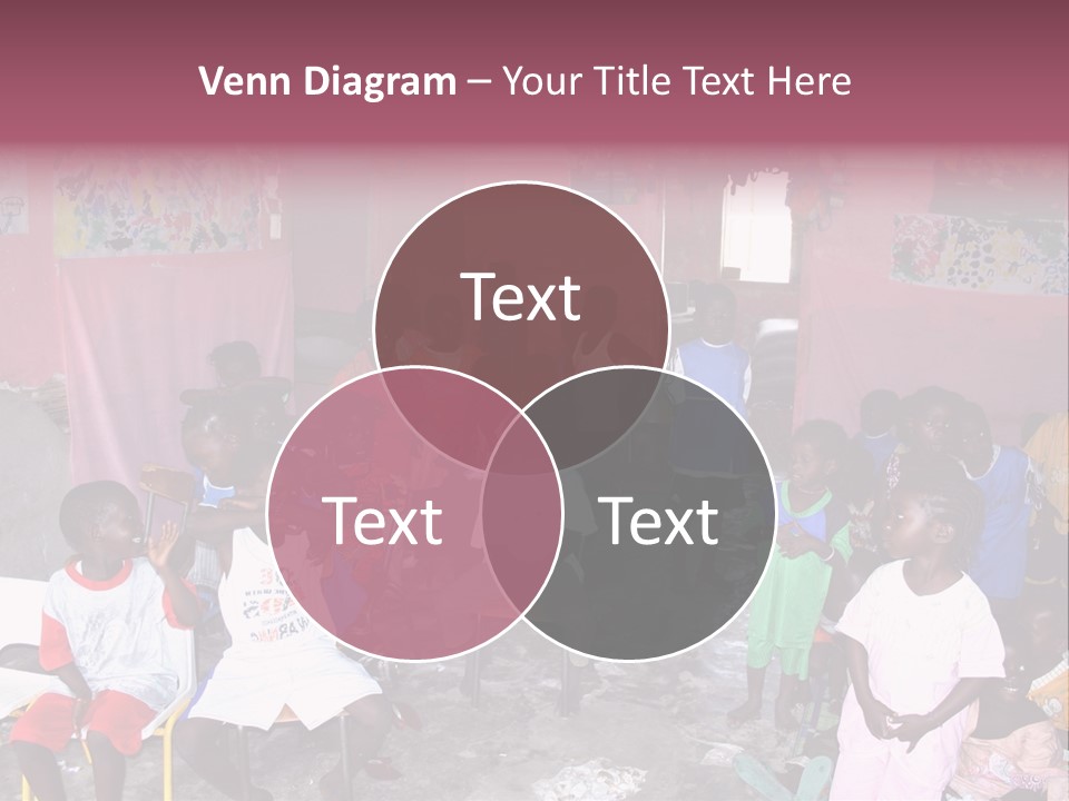 African Race Poverty PowerPoint Template