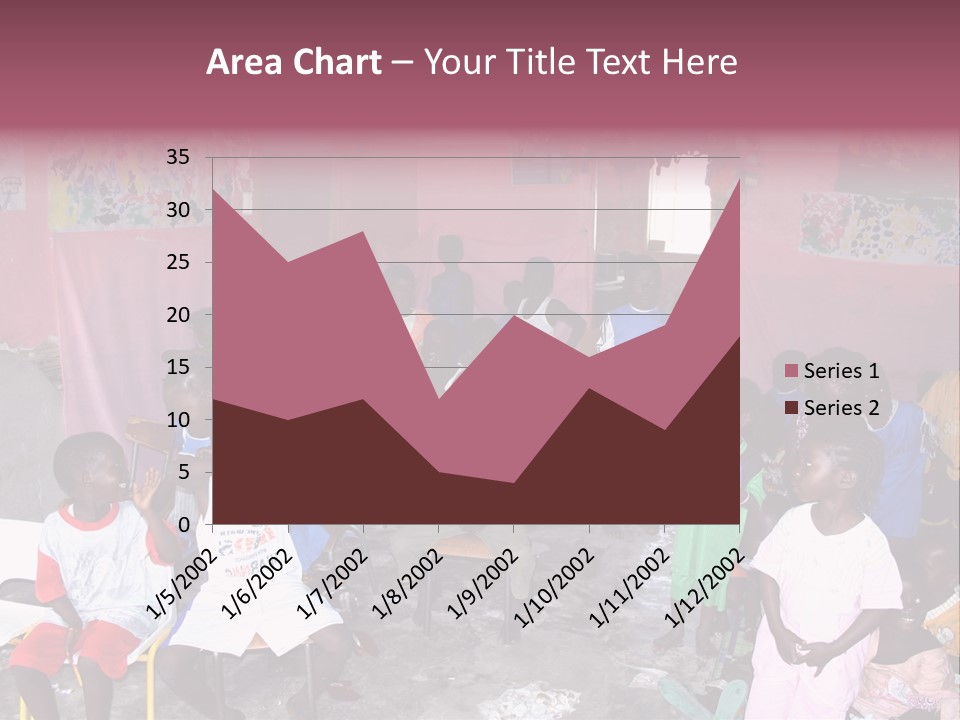 African Race Poverty PowerPoint Template
