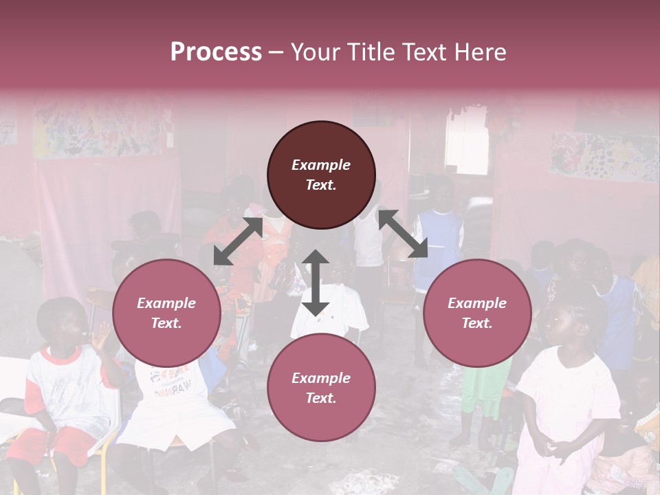 African Race Poverty PowerPoint Template