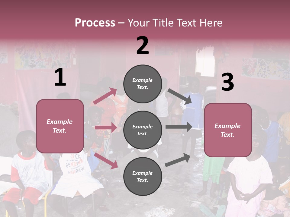 African Race Poverty PowerPoint Template