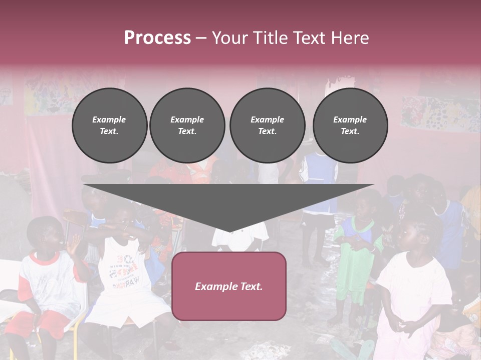 African Race Poverty PowerPoint Template