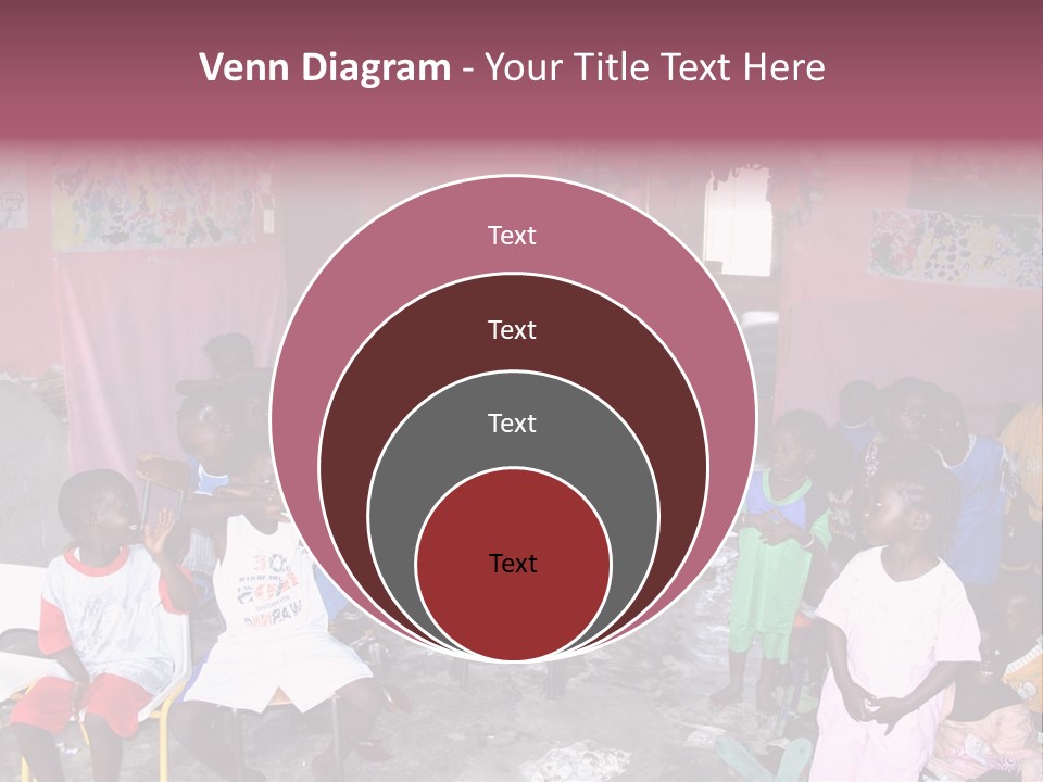 African Race Poverty PowerPoint Template