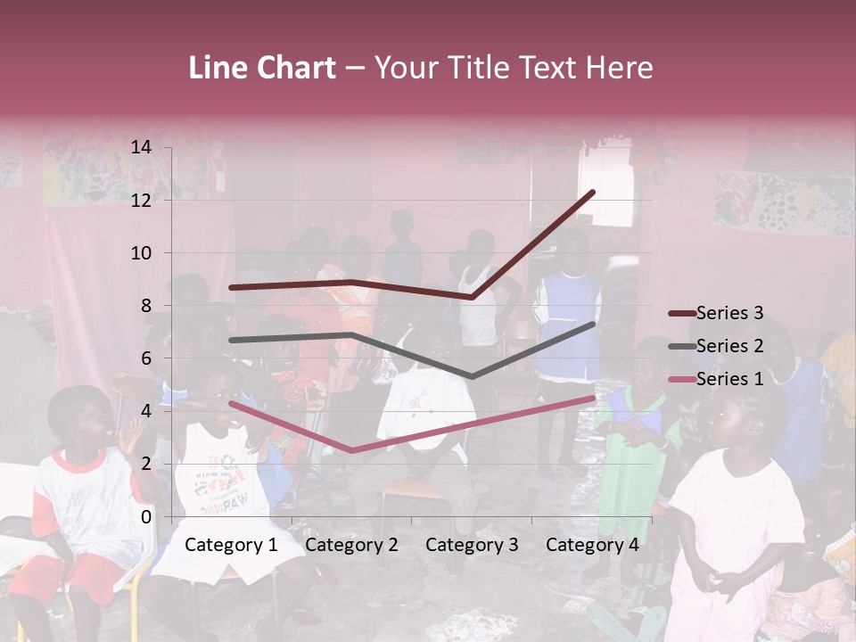 African Race Poverty PowerPoint Template