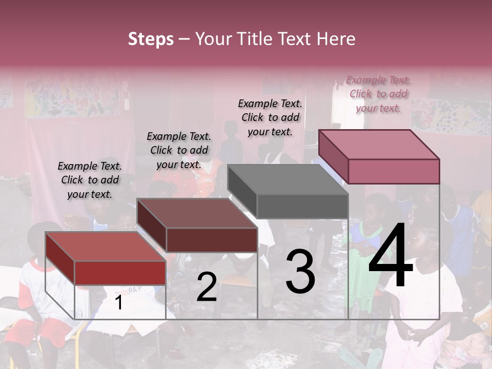 African Race Poverty PowerPoint Template