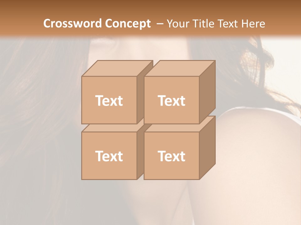 Beauty Hairstyle Fashion PowerPoint Template