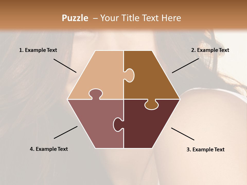 Beauty Hairstyle Fashion PowerPoint Template