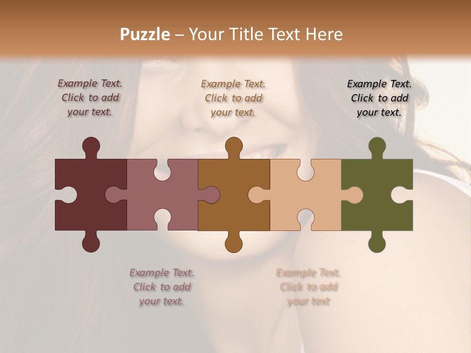 Beauty Hairstyle Fashion PowerPoint Template