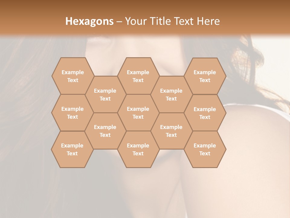 Beauty Hairstyle Fashion PowerPoint Template