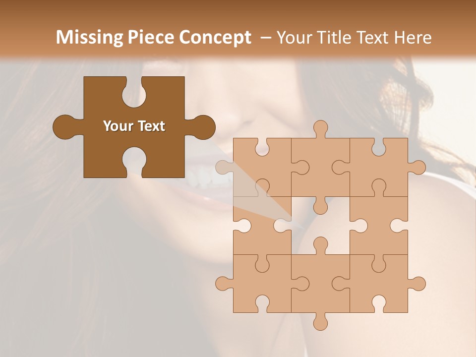 Beauty Hairstyle Fashion PowerPoint Template