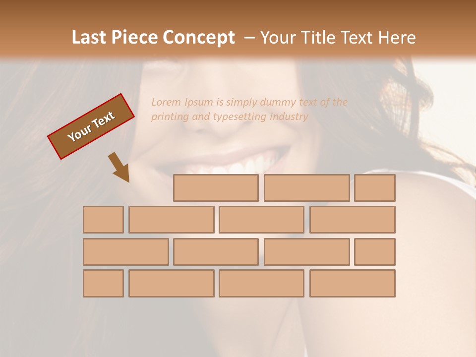 Beauty Hairstyle Fashion PowerPoint Template