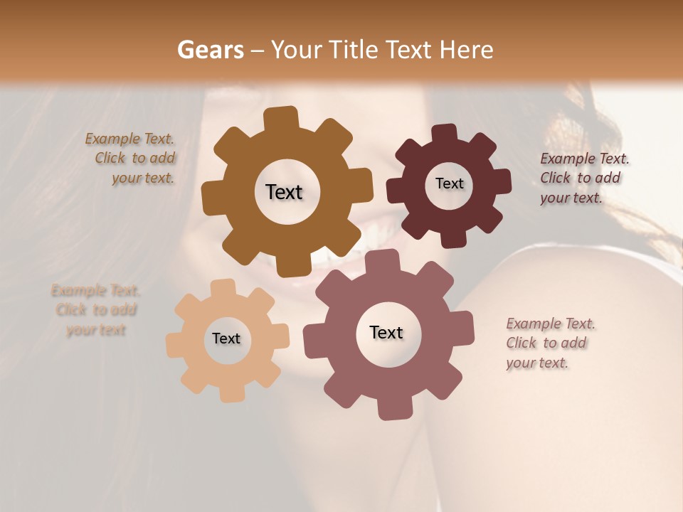 Beauty Hairstyle Fashion PowerPoint Template