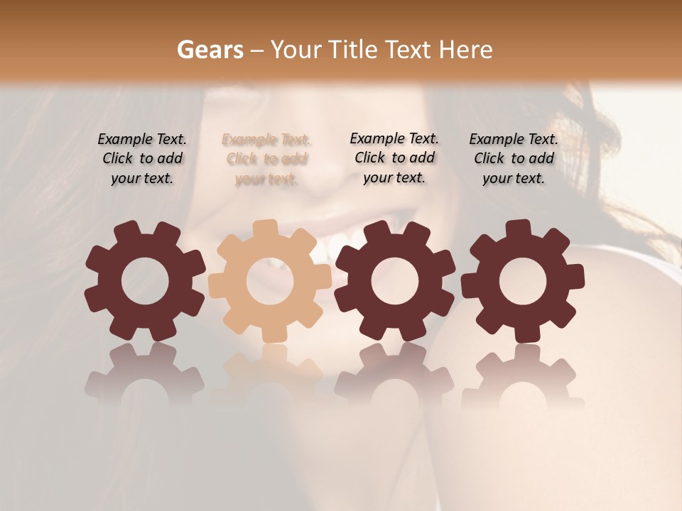 Beauty Hairstyle Fashion PowerPoint Template