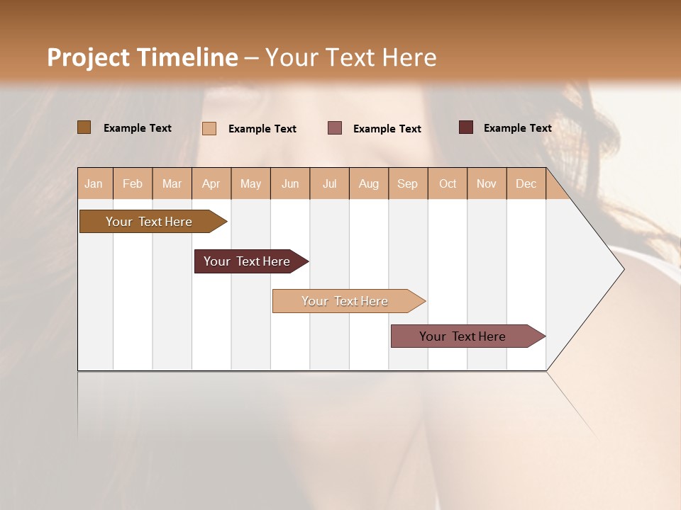 Beauty Hairstyle Fashion PowerPoint Template