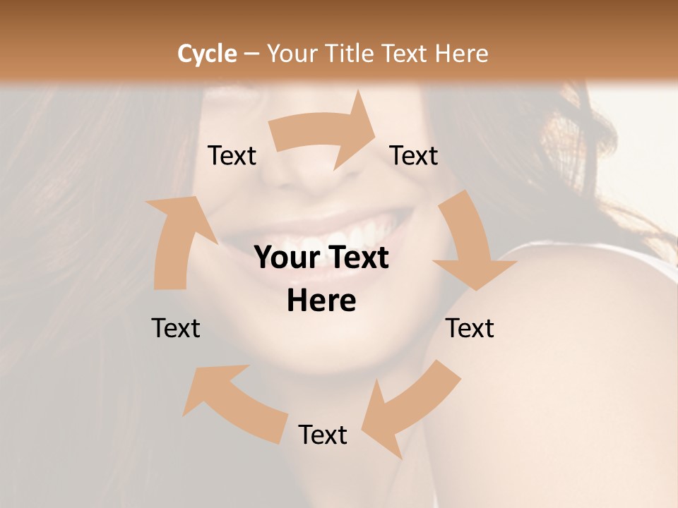 Beauty Hairstyle Fashion PowerPoint Template