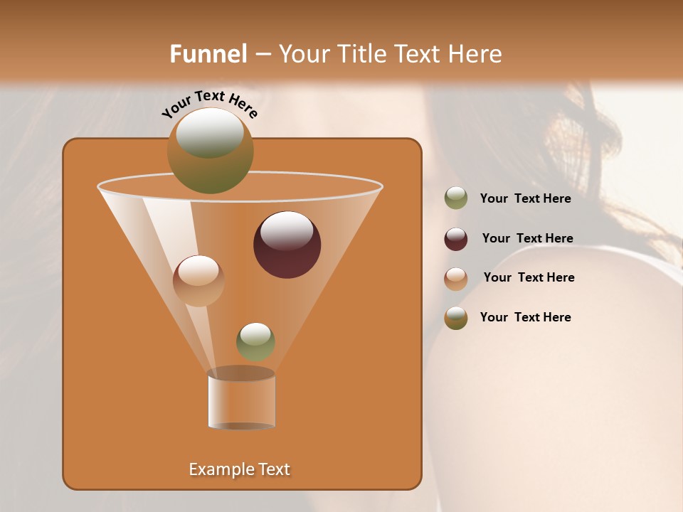 Beauty Hairstyle Fashion PowerPoint Template