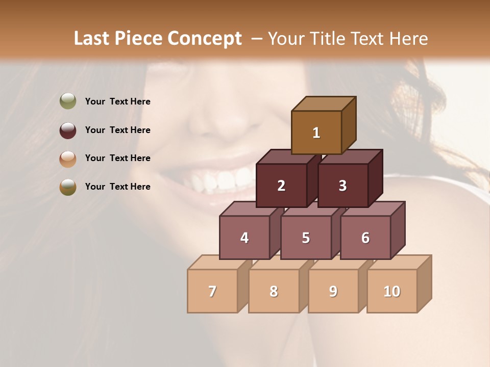 Beauty Hairstyle Fashion PowerPoint Template