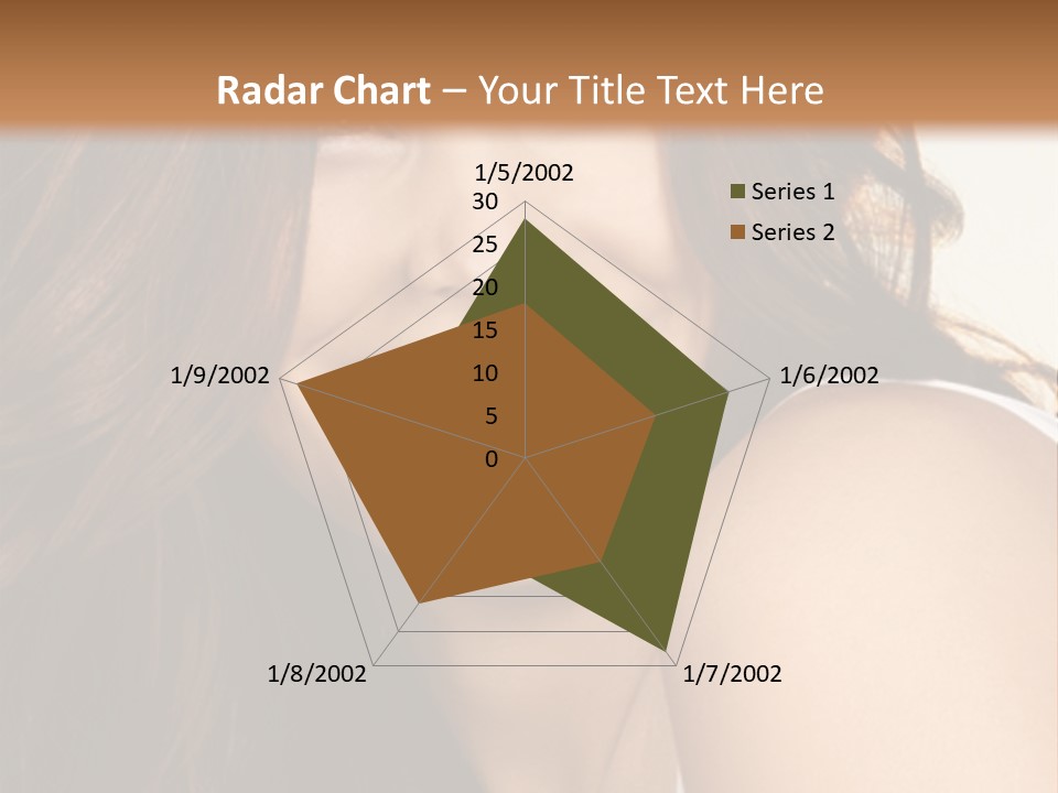 Beauty Hairstyle Fashion PowerPoint Template