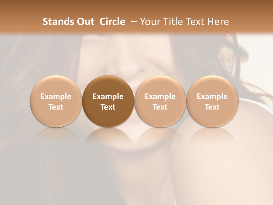 Beauty Hairstyle Fashion PowerPoint Template