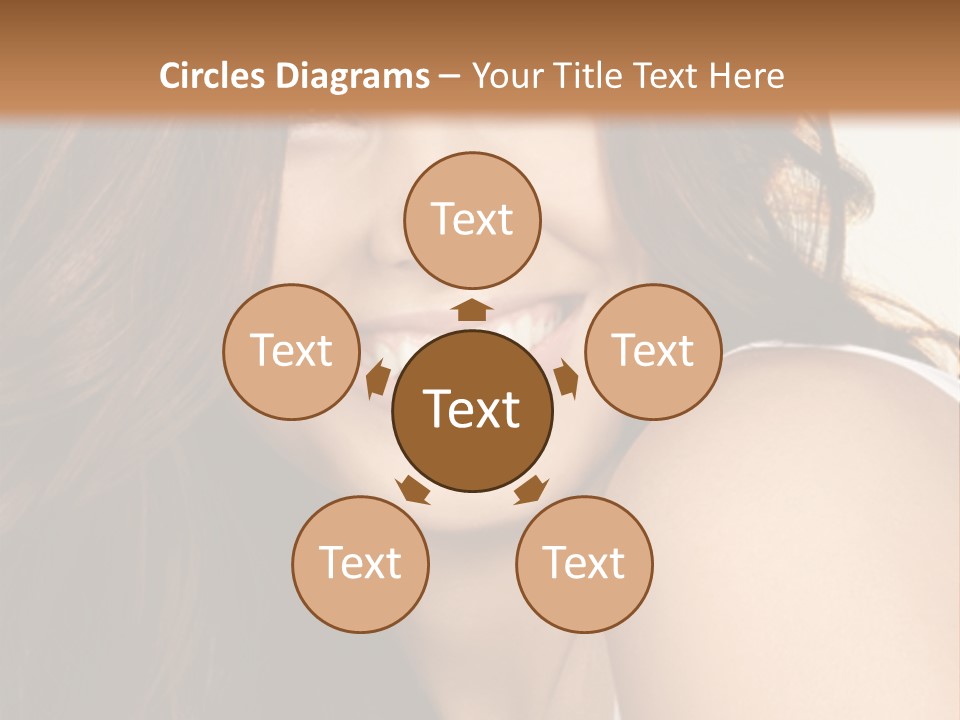 Beauty Hairstyle Fashion PowerPoint Template