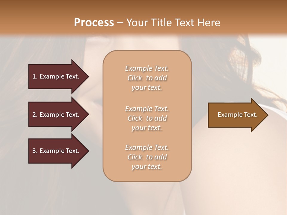 Beauty Hairstyle Fashion PowerPoint Template