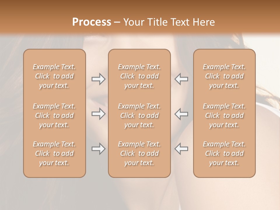 Beauty Hairstyle Fashion PowerPoint Template