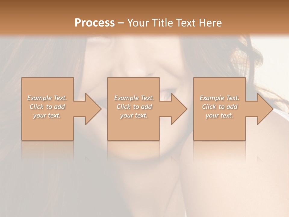 Beauty Hairstyle Fashion PowerPoint Template