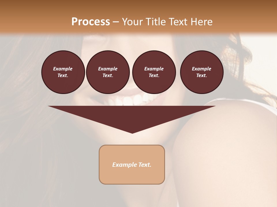 Beauty Hairstyle Fashion PowerPoint Template