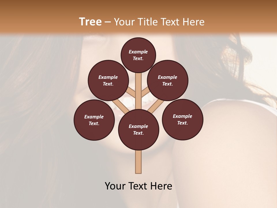 Beauty Hairstyle Fashion PowerPoint Template