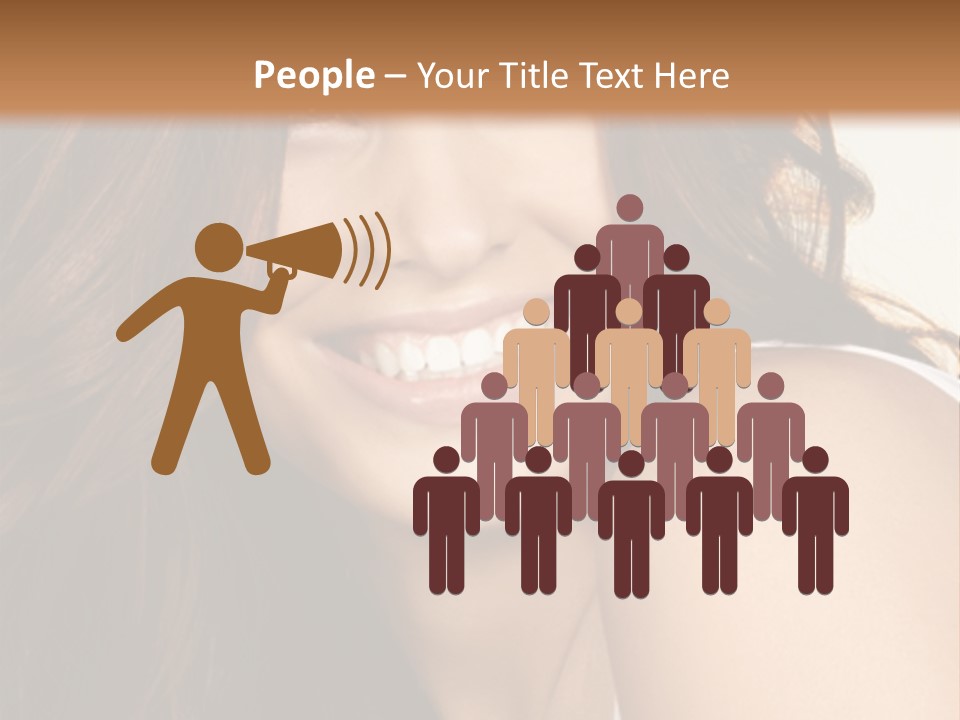 Beauty Hairstyle Fashion PowerPoint Template