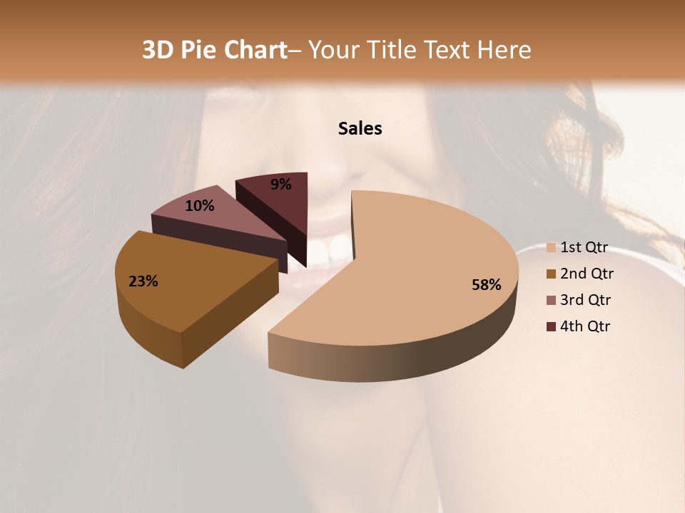 Beauty Hairstyle Fashion PowerPoint Template