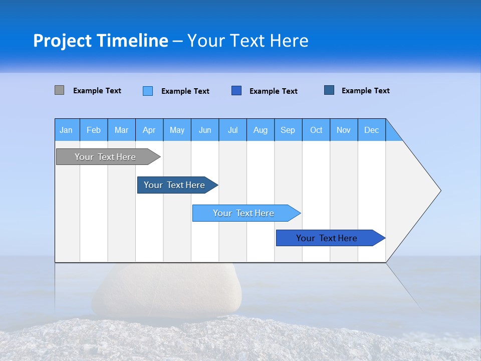 Balance Pile Stack PowerPoint Template