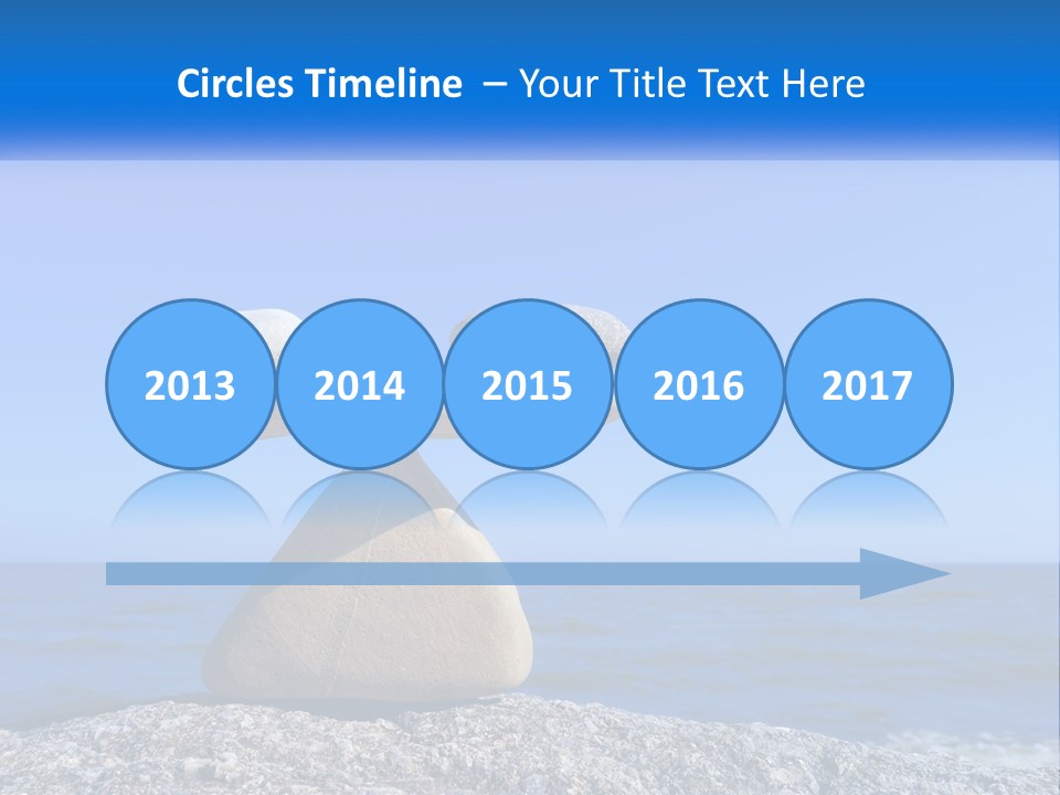 Balance Pile Stack PowerPoint Template