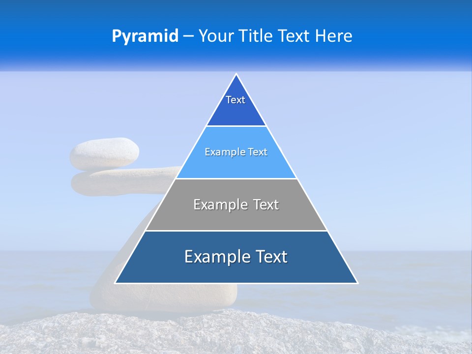 Balance Pile Stack PowerPoint Template