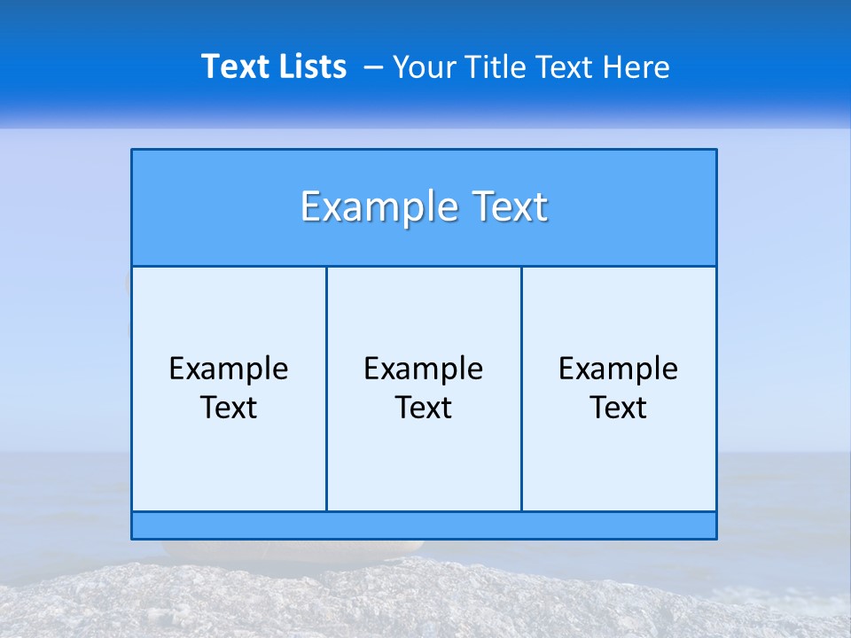 Balance Pile Stack PowerPoint Template