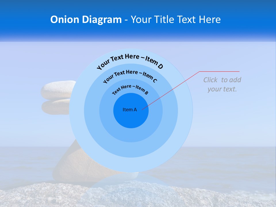 Balance Pile Stack PowerPoint Template