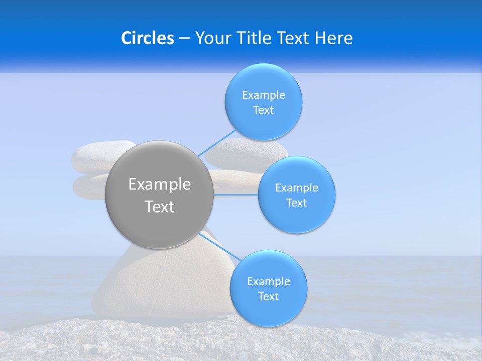 Balance Pile Stack PowerPoint Template