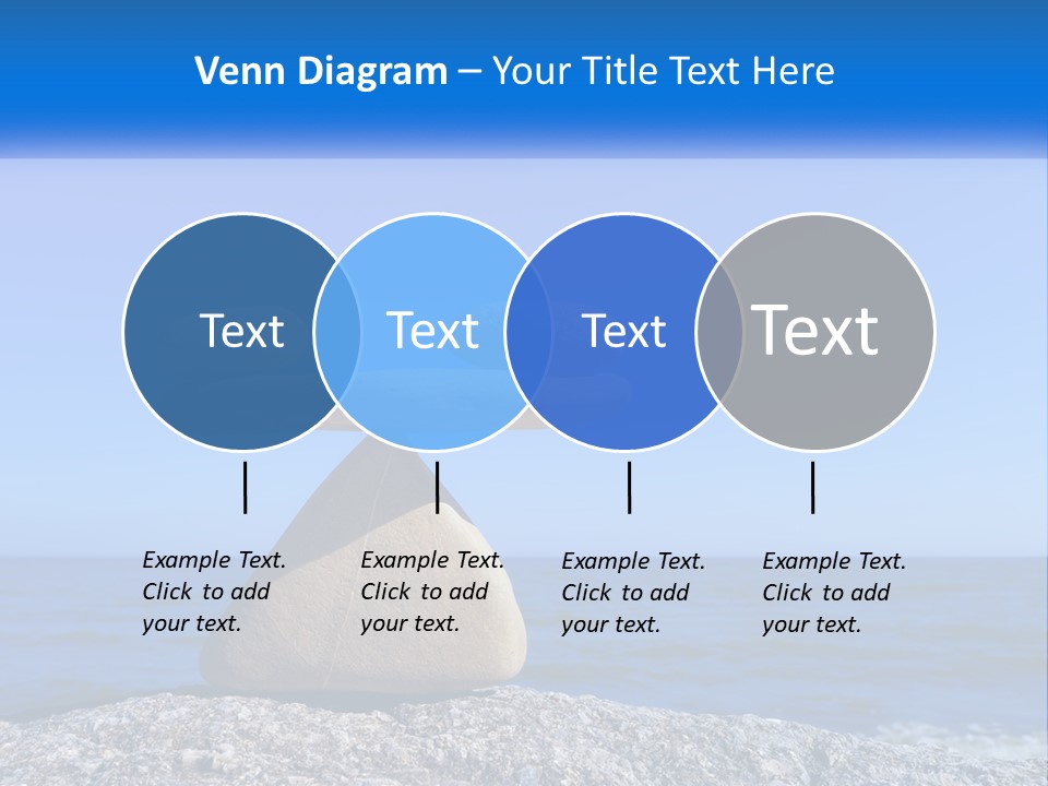 Balance Pile Stack PowerPoint Template