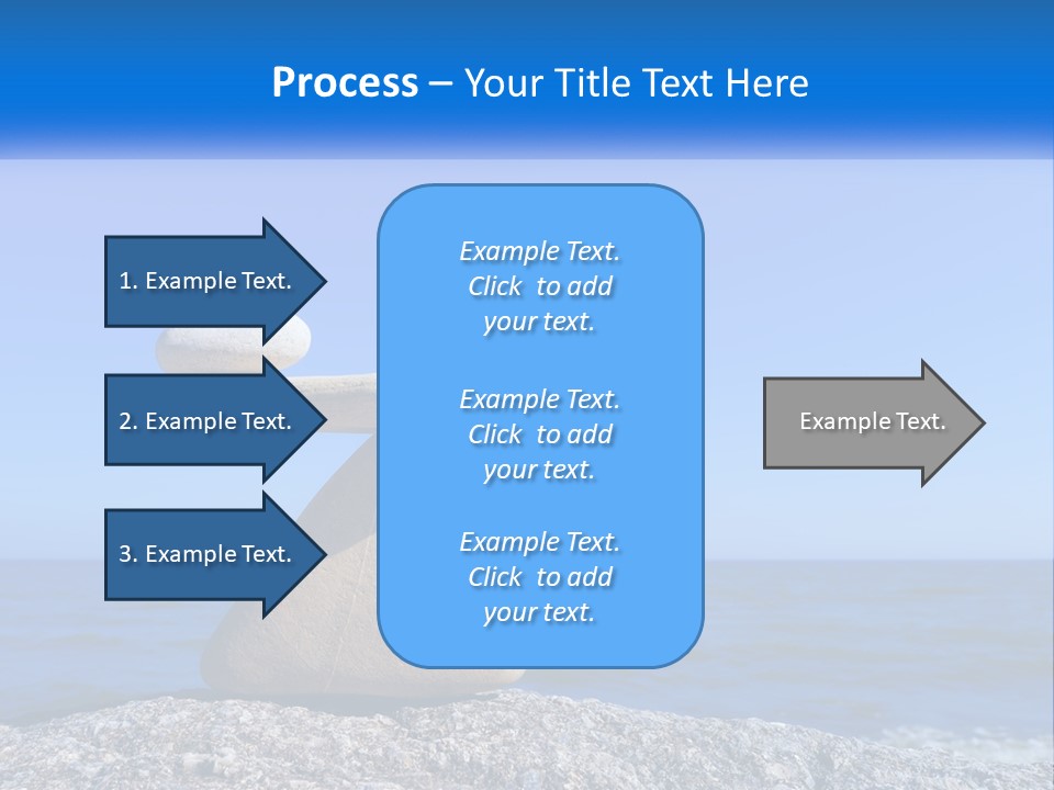 Balance Pile Stack PowerPoint Template