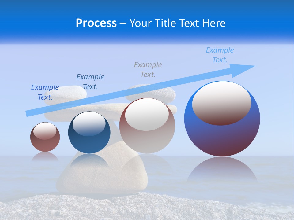 Balance Pile Stack PowerPoint Template