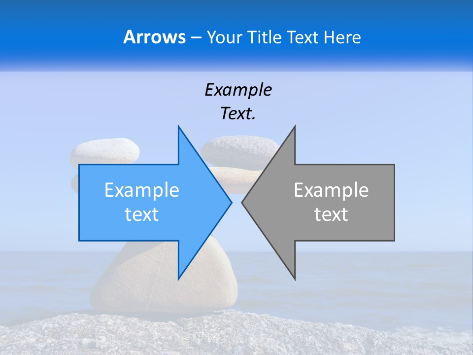 Balance Pile Stack PowerPoint Template
